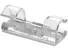 kit de clips pour câbles 8mm transparent