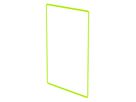 profil décoratif ta.4x2 priamos jaune/vert fluorescent
