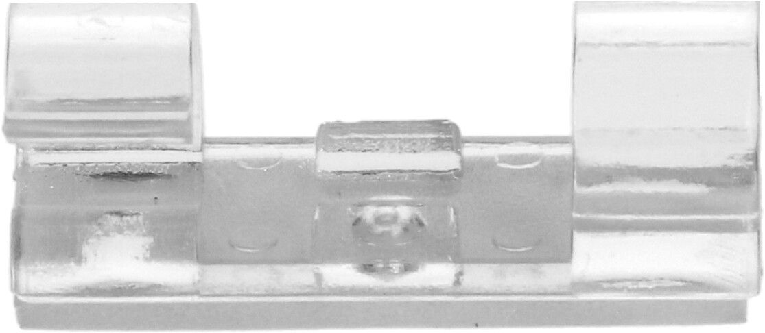 set di clip per cavi 8mm transparente