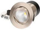 LED-Einbauspot DISC 230 Nickel gebürstet 4000K 590lm 36°
