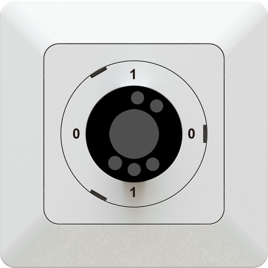 interrupteur à clé sans cyl. s0/1L 0-1-0-1 ENC priamos blanc