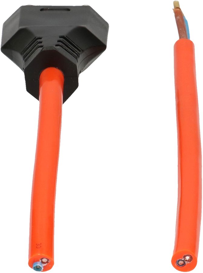 EPR/PUR câble secteur H07BQ-F2X1.5 3m orange type 11