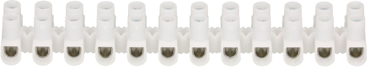 barrette de bornes EKL 1 S 1.5-6mm2 12 pôles blanc