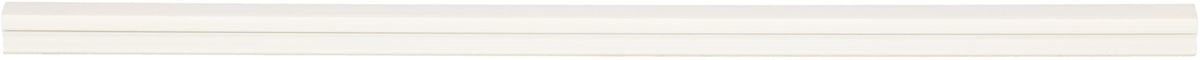Cable duct white 9x 5mm, self-adhesive