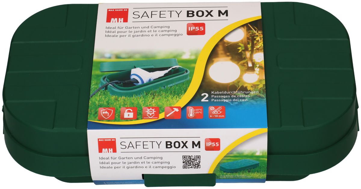 SAFETY BOX M verde IP55