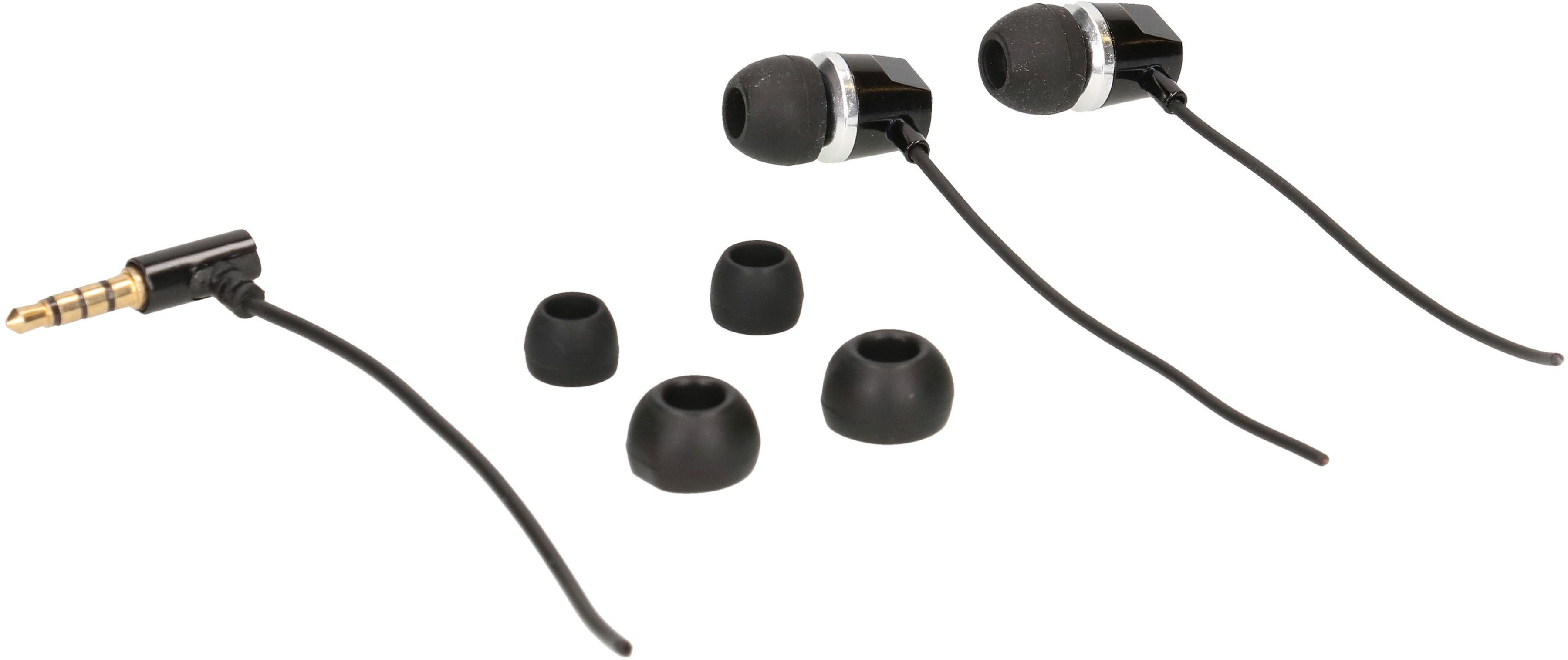 In-Ear Kopfhörer 1.5m schwarz