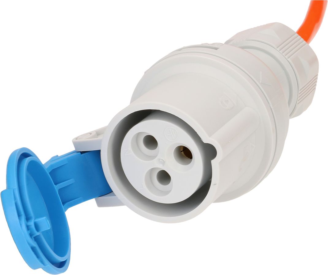câble adaptateur type 12 +protection de surintensité / CEE16 1.5m