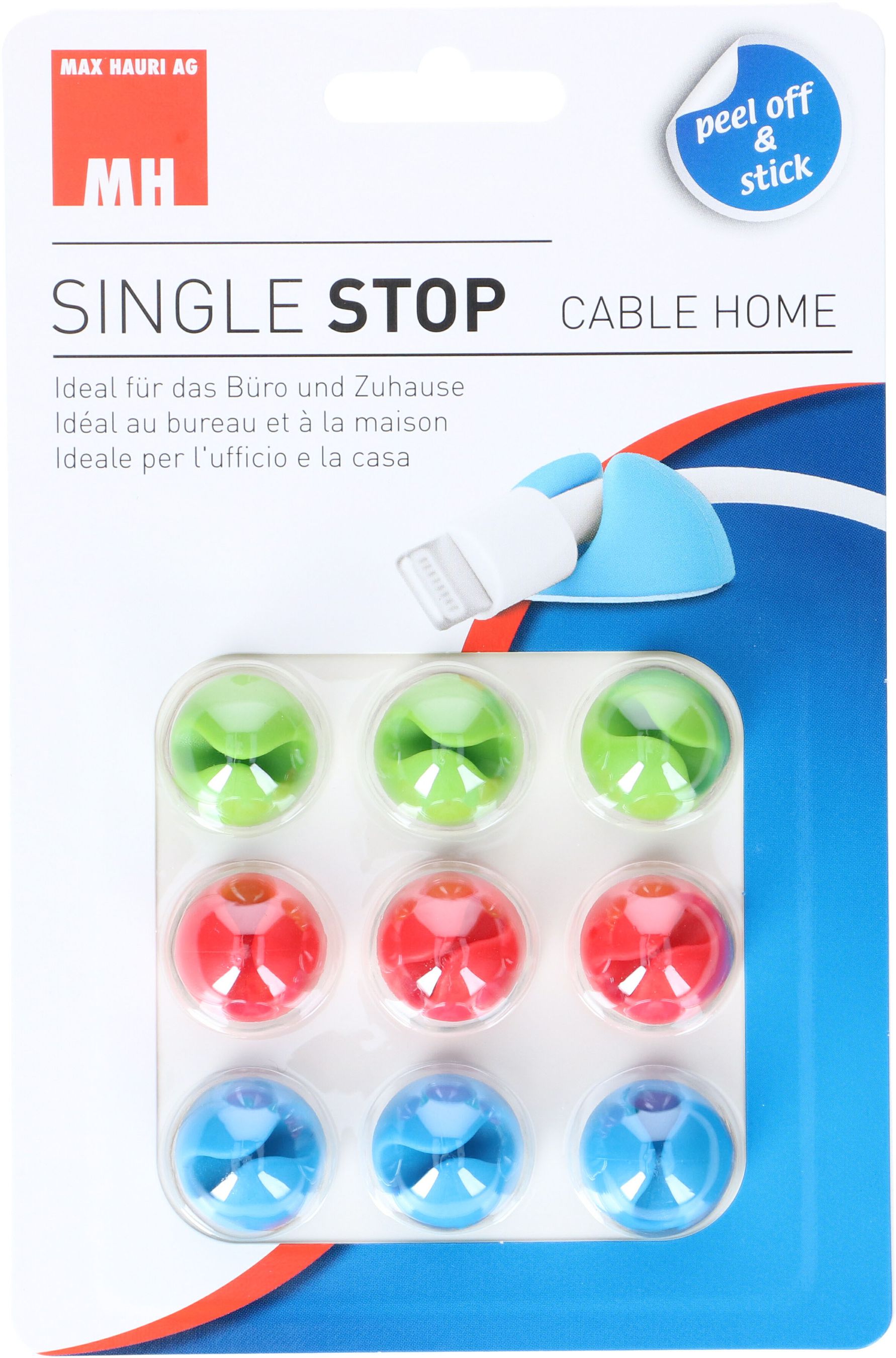 Multipurpose cable clips assorted