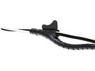 Cable tidy with clipper tool black