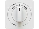 interrupteur rotatif/à clé Ein=>I<=Aus plaque front. priamos bc