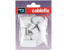 Joints assort. for cablefix white 10mm