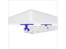 Tischbefestigung Easy-Desk 3G silber RAL 9006