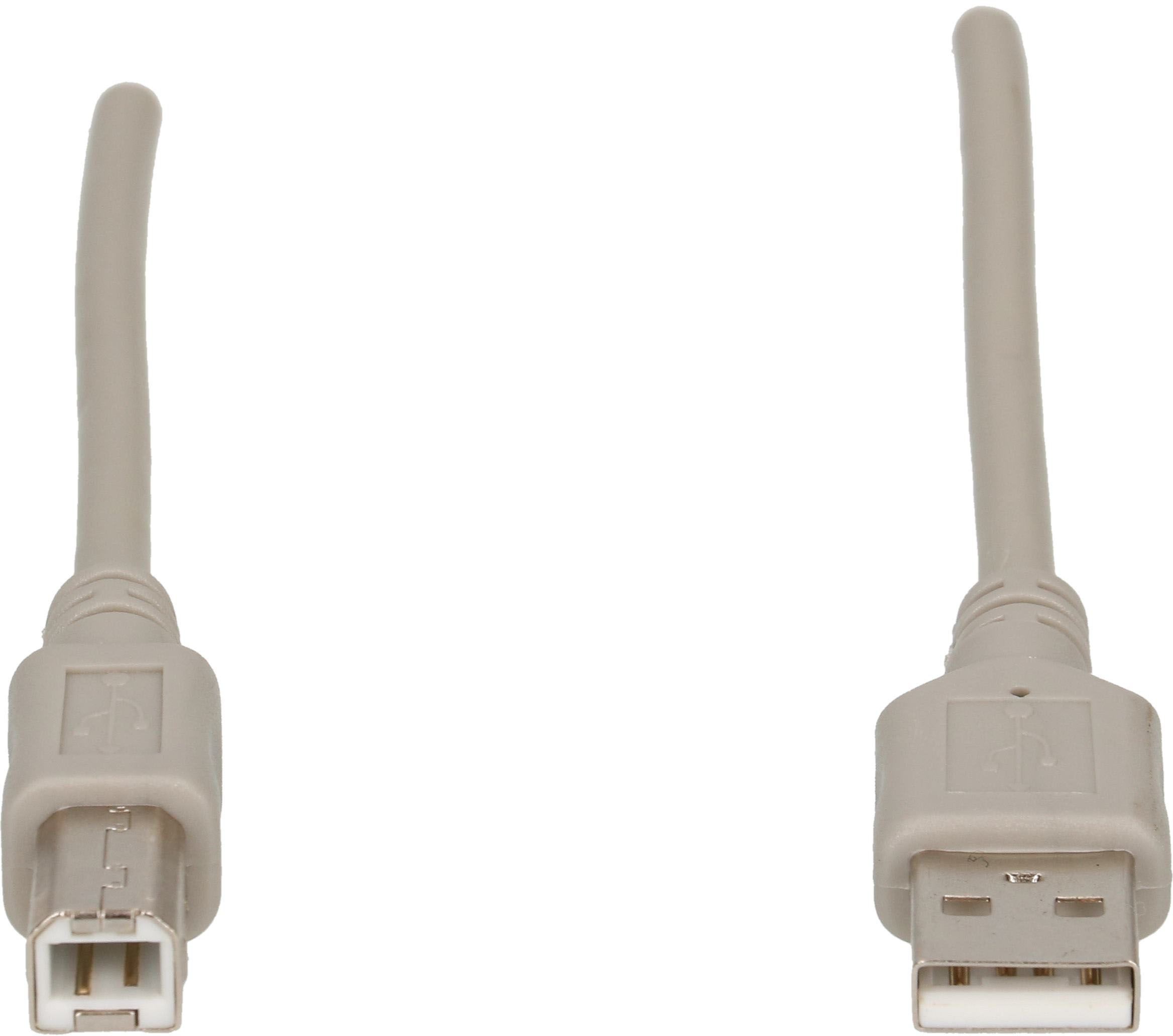 USB Kabel Version 2.0 1.5m grau