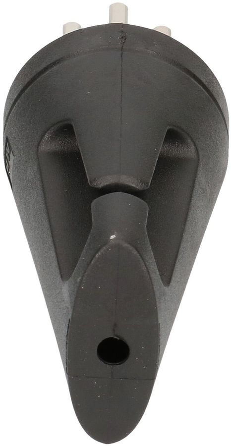 Gummistecker Typ 23 3-polig schwarz