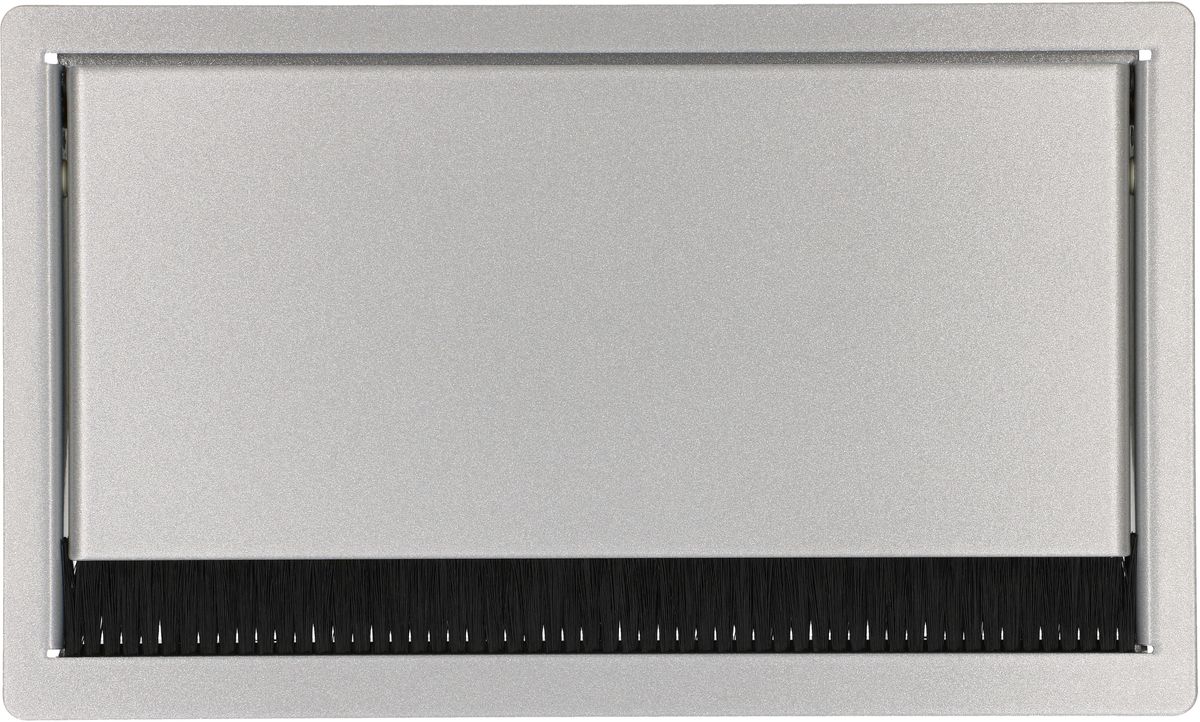 CONI COVER cadre d'encastrement courte gris argenté