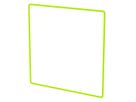 Seal ring size 3x3 priamos yellow/green fluorescent