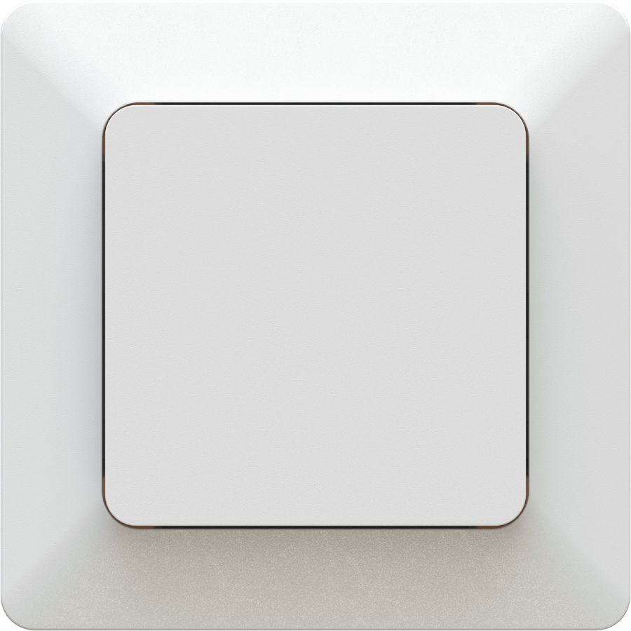 Flush-type wall switch schema 6 white