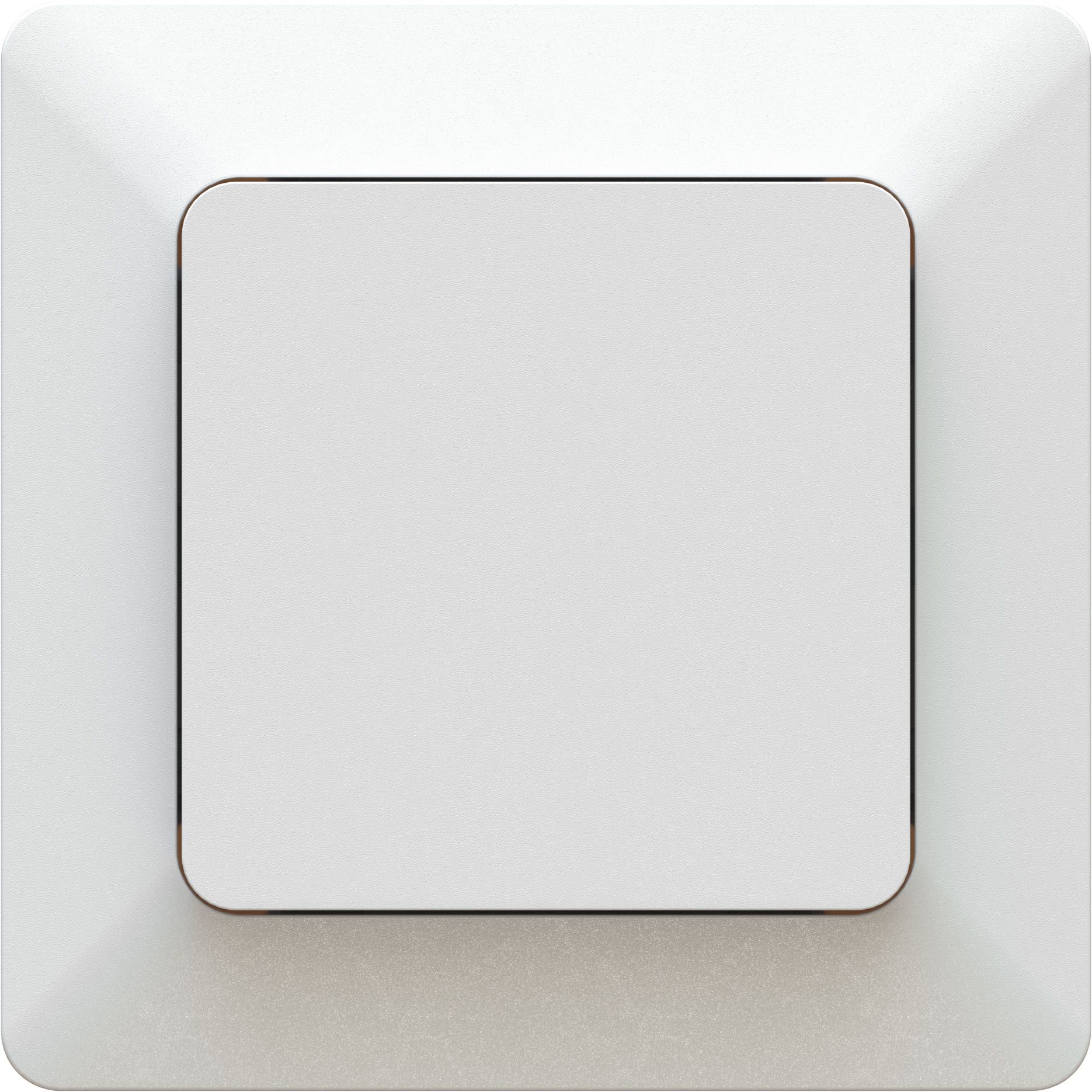 Flush-type wall impuls switch schema 3 white