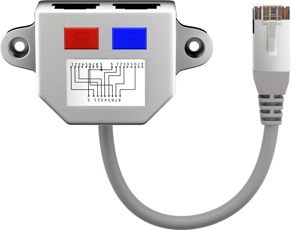 Kabel-Splitter RJ45