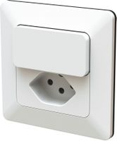 piccolo combi. pulsante NA/NC / tipo 13 INC BS priamos bianco