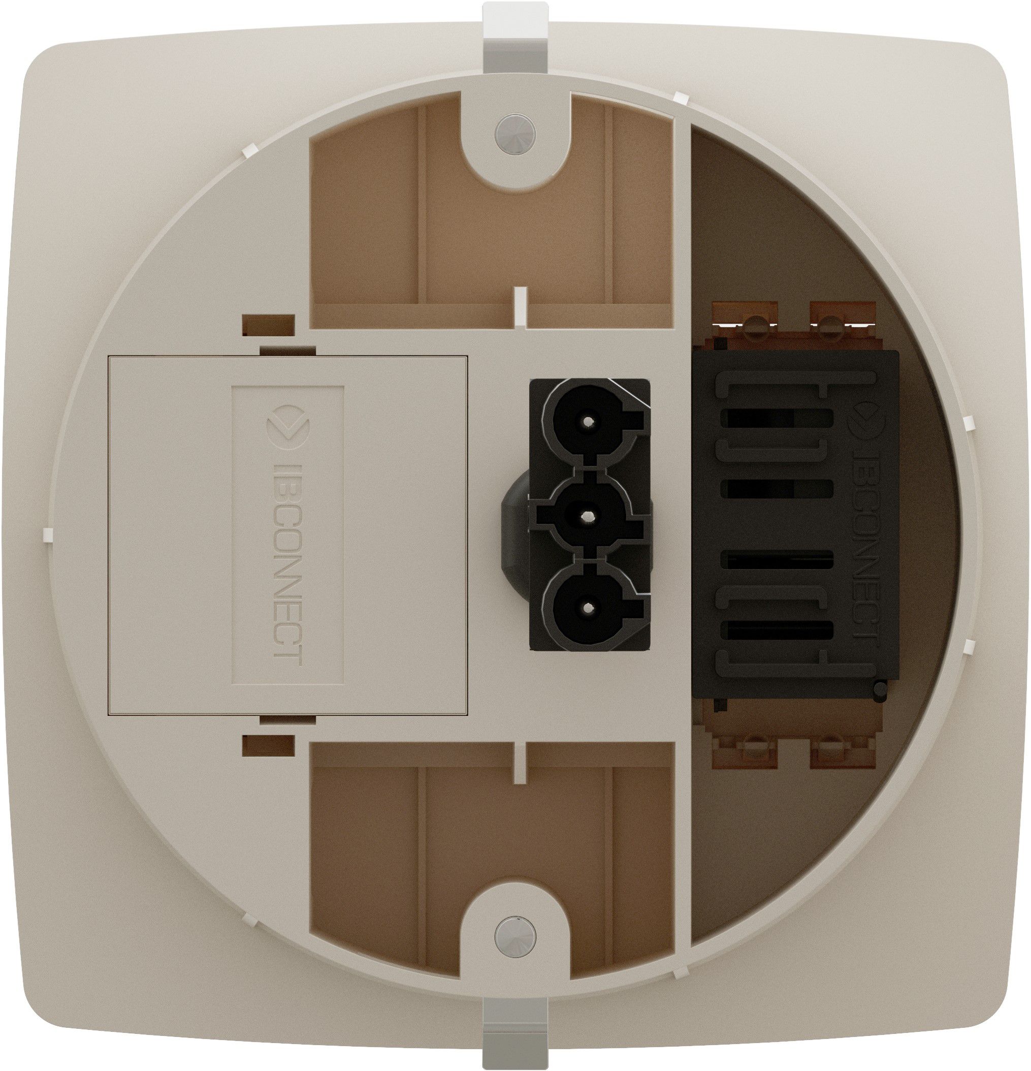 UNIT Steckdoseneinheit weiss 1x Typ 13 1x USB A/C