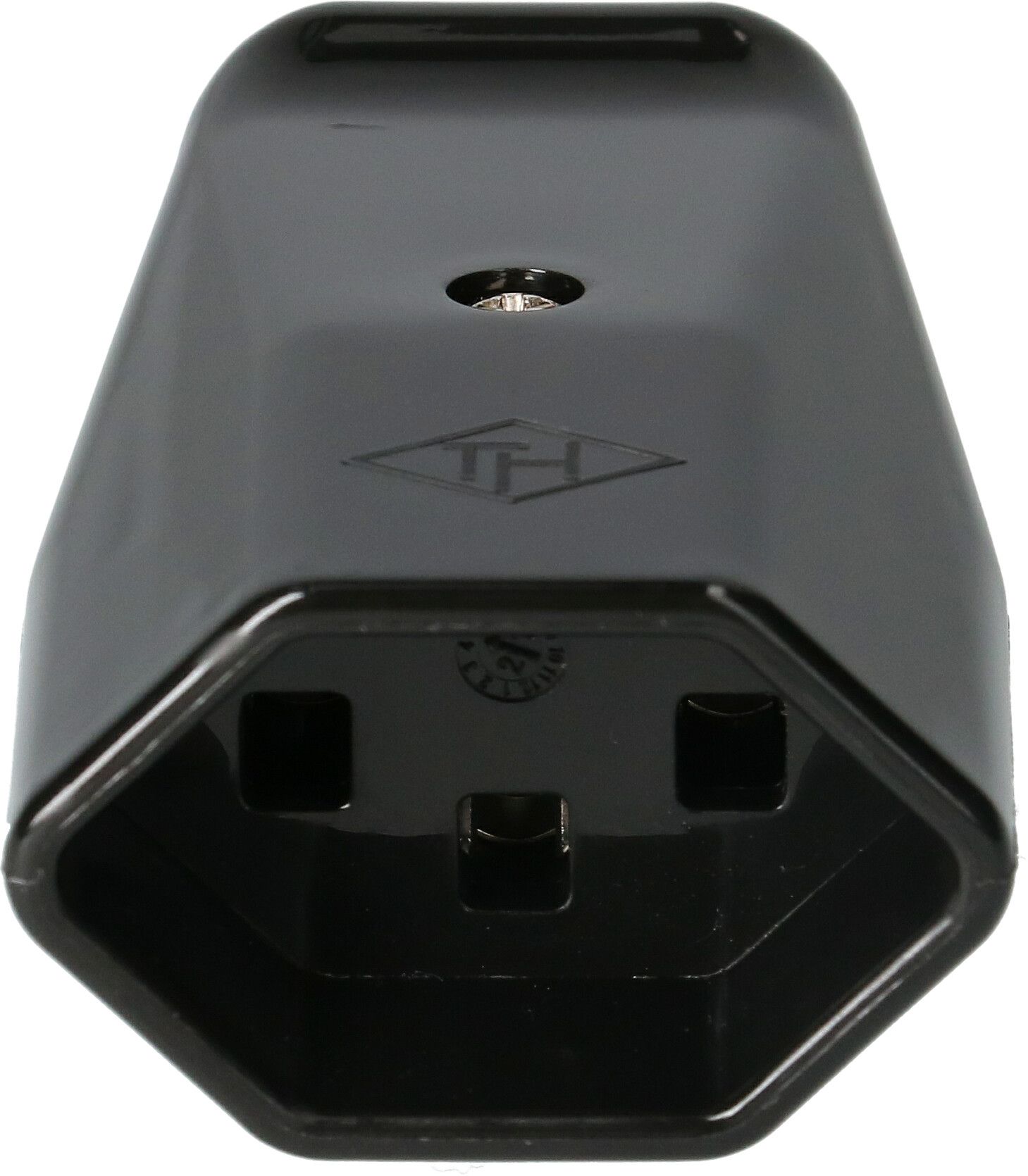 Socket TH type 23 3-pol black