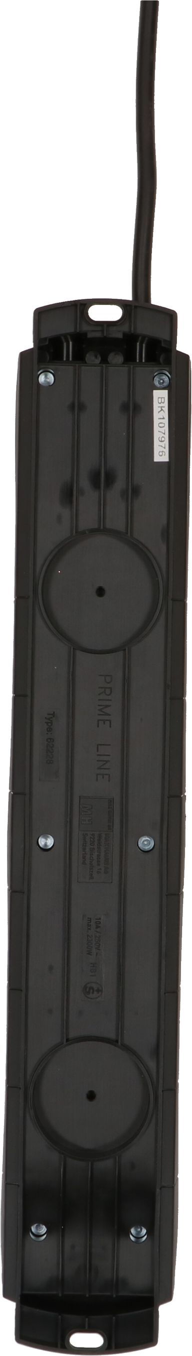 Steckdosenleiste Prime Line 8x Typ 13 schwarz 5m
