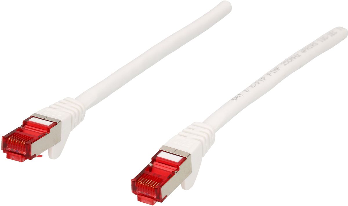 câble patch Cat. 6 S/FTP 20m blanc
