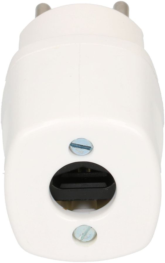 spina tipo 15 a 5 poli bianco
