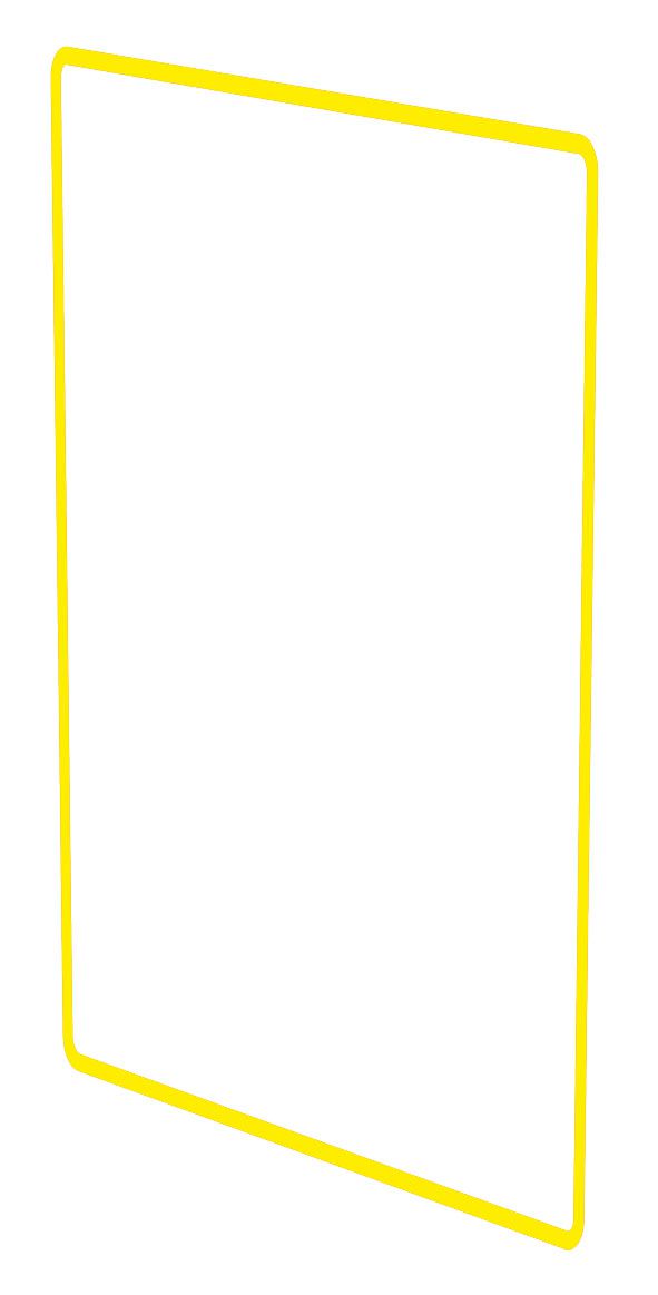 profilo decorativo dim.4x2 priamos giallo