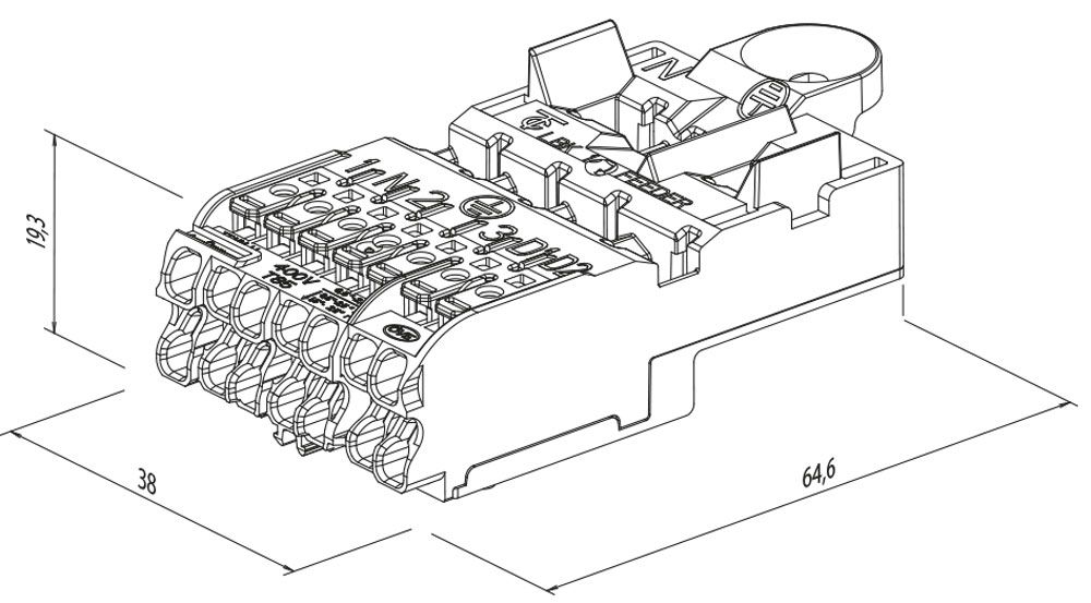 LBK 1/7 FEEDER 1-N-2-E-3-D1-D2