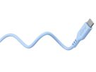 cavo di ricarica USB-C silicone 1.5m blu