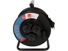 Kabelrolle 3x Typ 13 IP55 33m schwarz