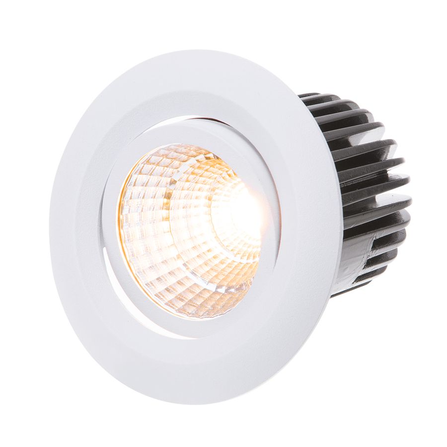 LED-Einbauspot MOVE D2W weiss 2100-3000K 960lm 38°