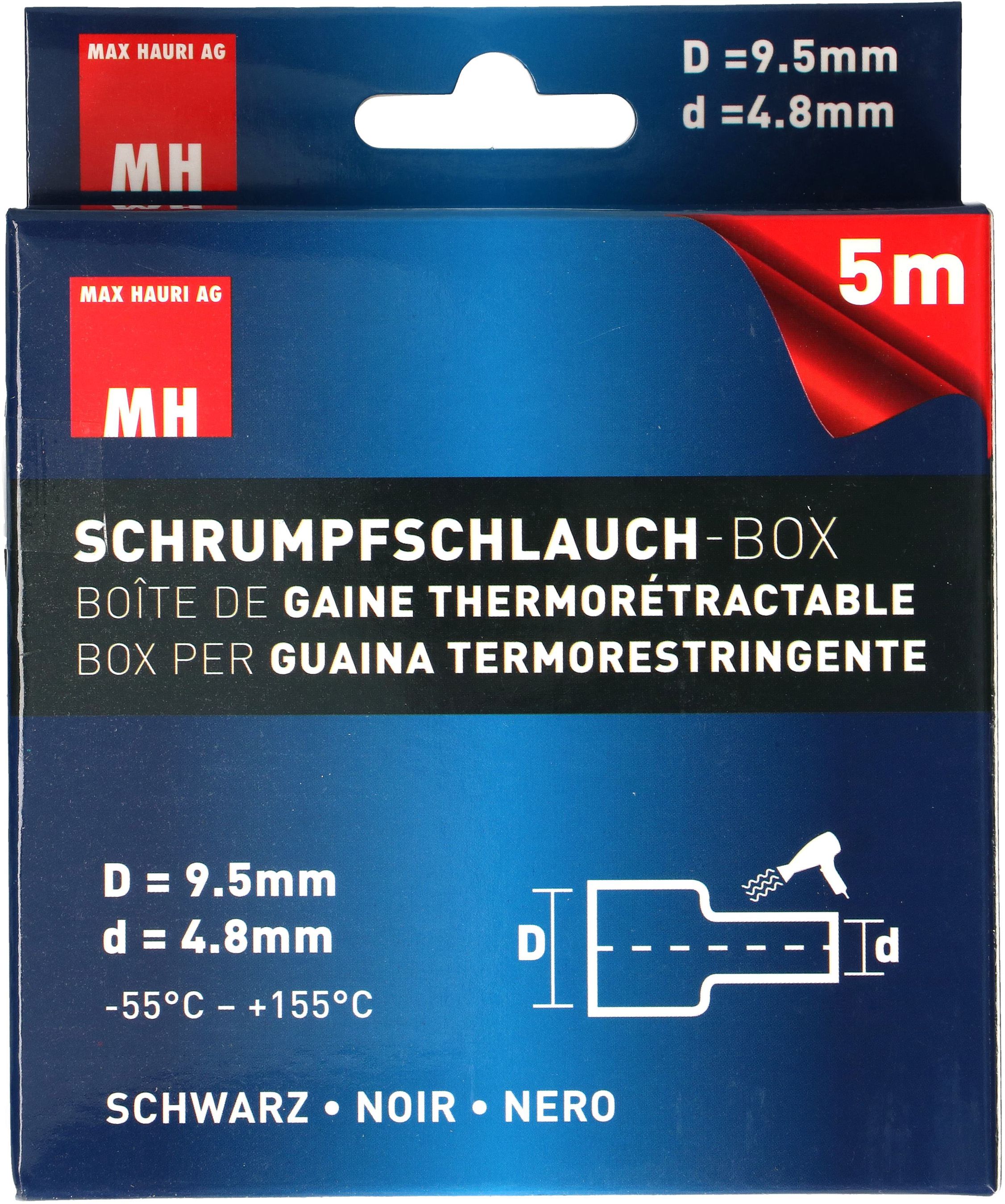 Schrumpfschlauch-Box 9.5-4.8mm