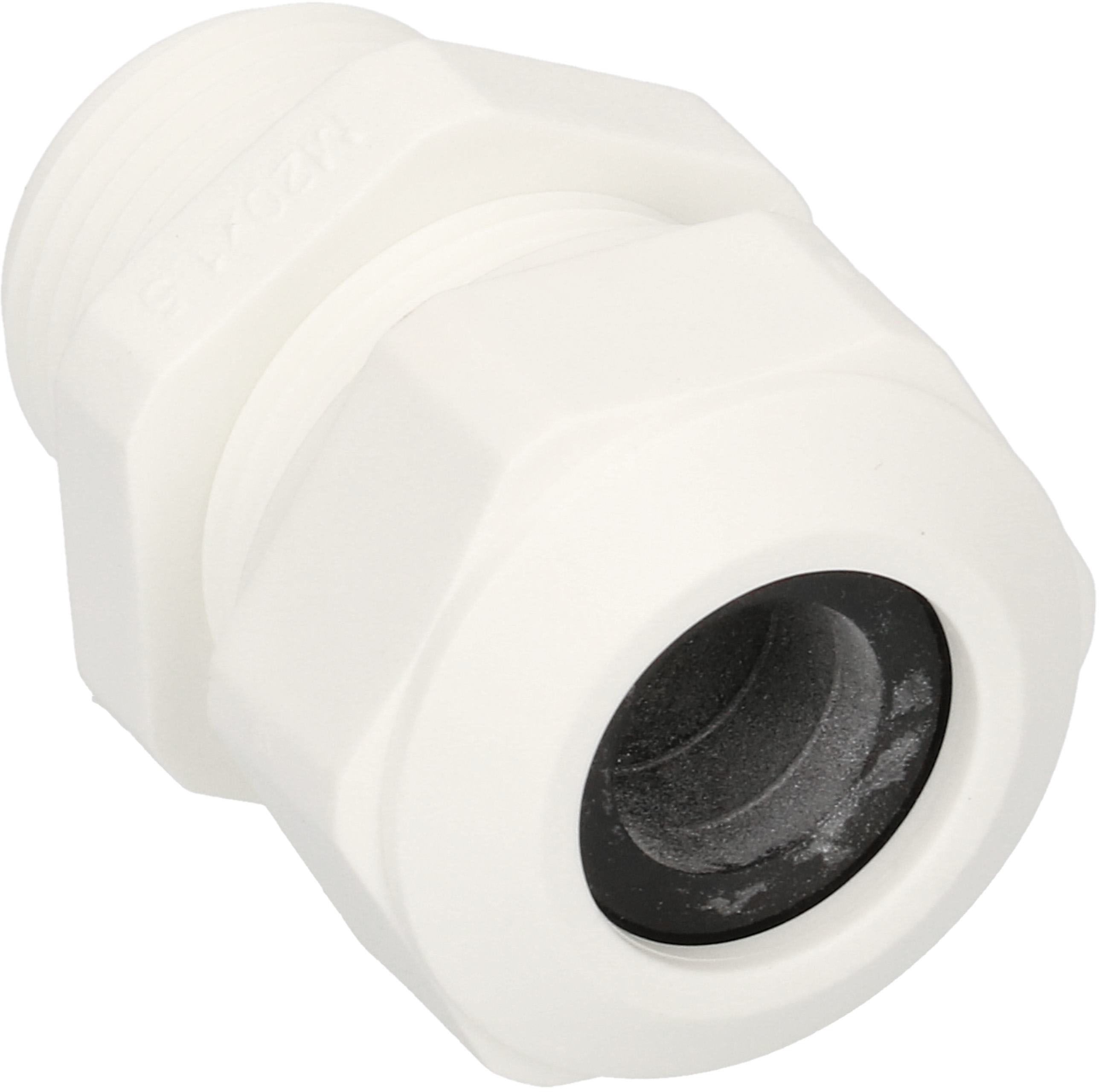 Kabelverschraubung PROGRESS GFK M20 8-15mm ohne Mutter weiss