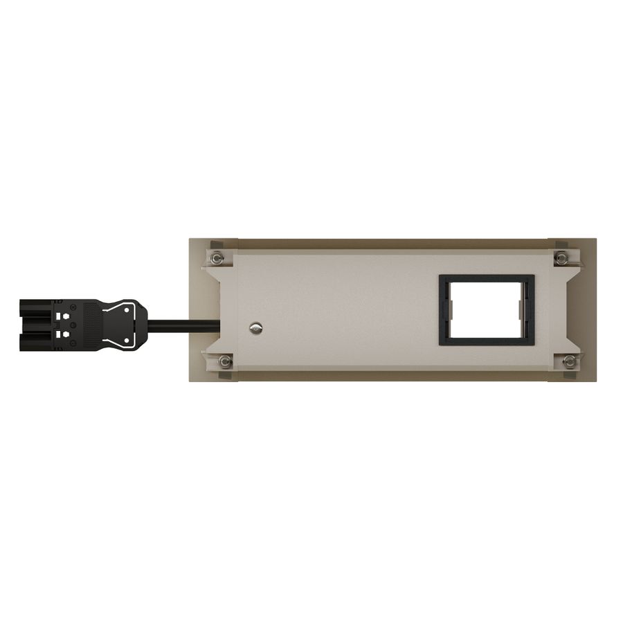 INTRO2.0 presa multipla bianco 1x tipo 13 1x USB-C 60W 1x vuoto