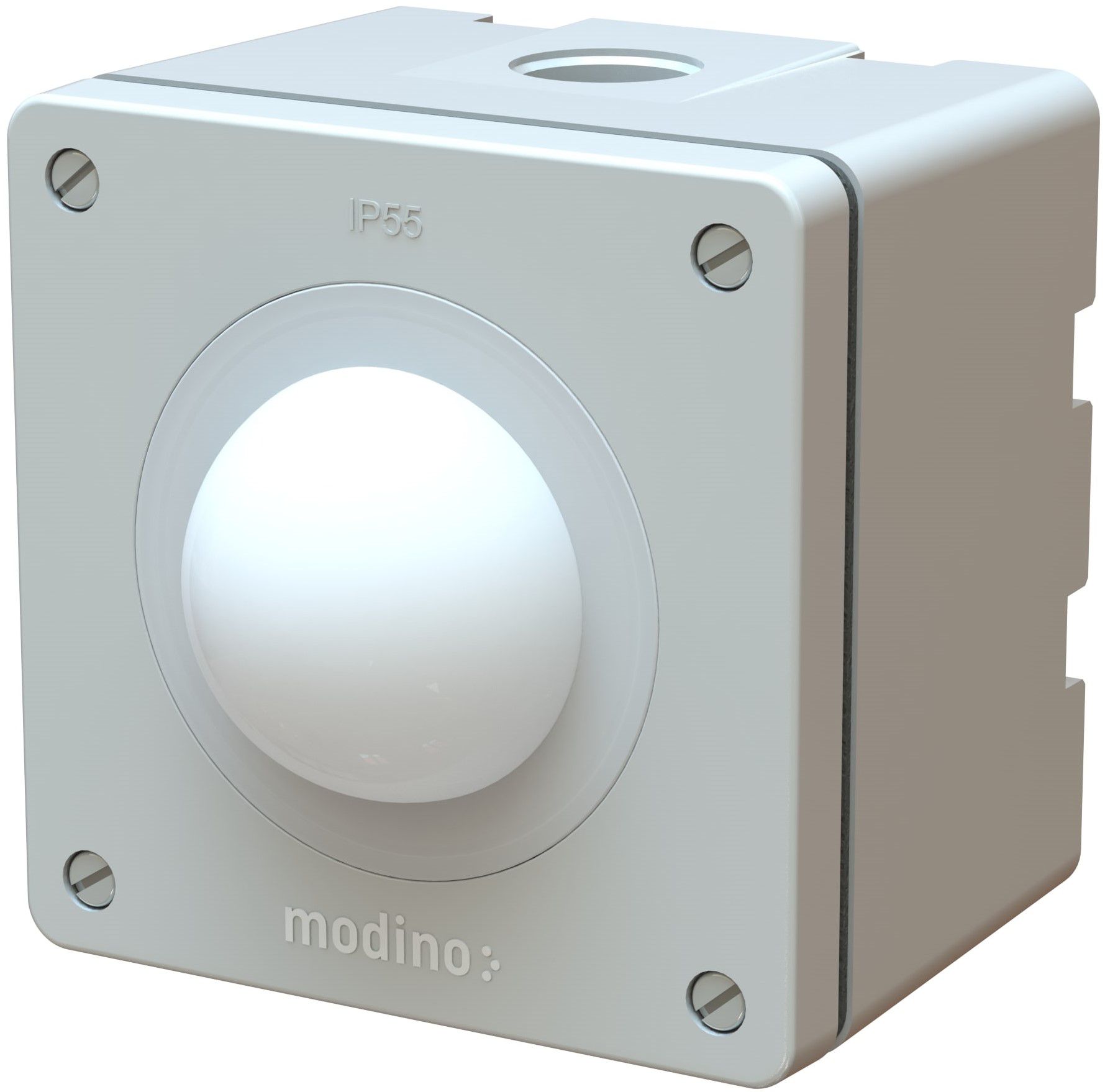 Swisslux détecteur de mouvement 180° AP exo gris clair