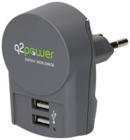 Q2 Power Euro - USB Charger