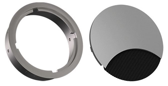 Kabeldurchführung rund edelstahl optik