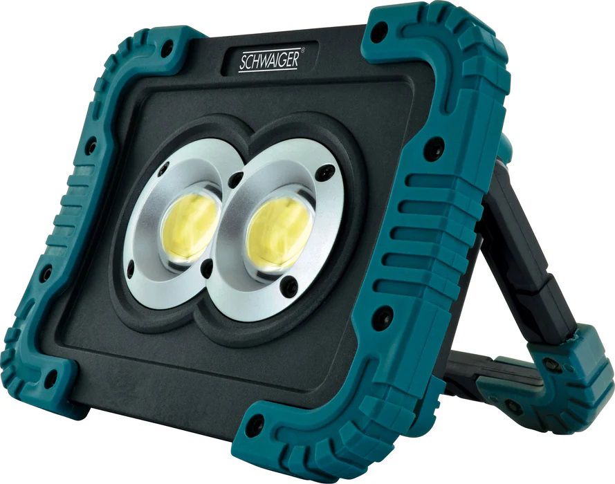 projecteur de travail LED 2x 10W fonctionnement batterie nr/bl