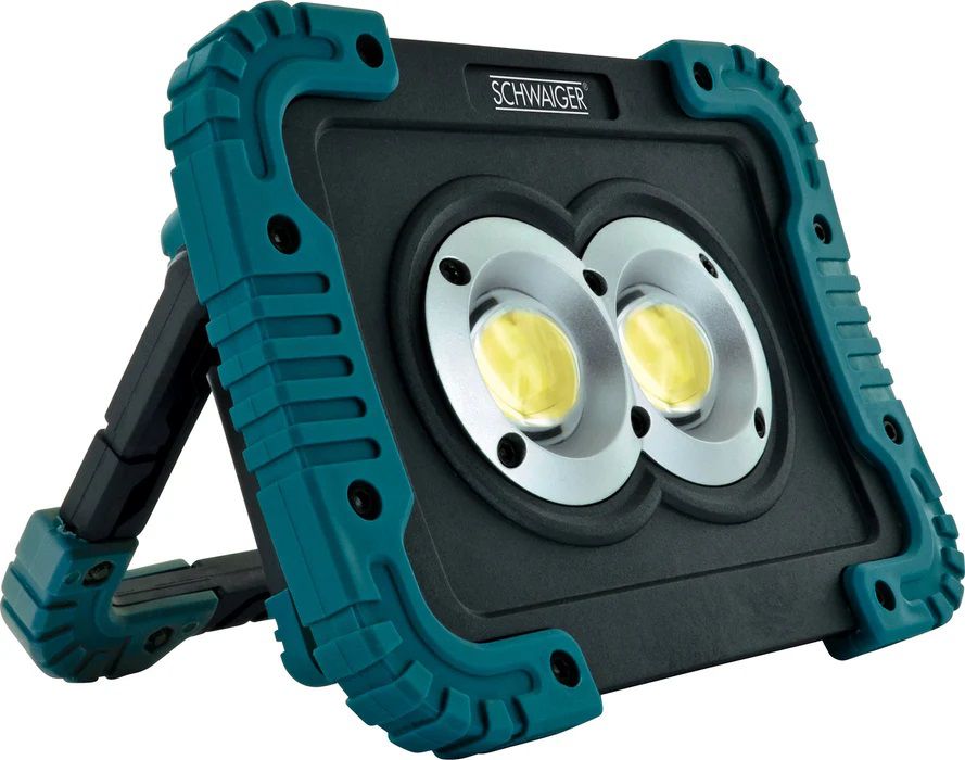 projecteur de travail LED 2x 10W fonctionnement batterie nr/bl