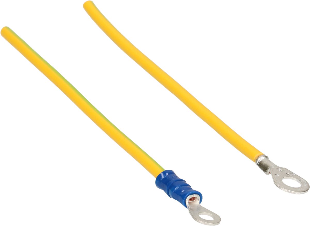 Erdungslitze 2.5mm2 0.58m gelb/grün