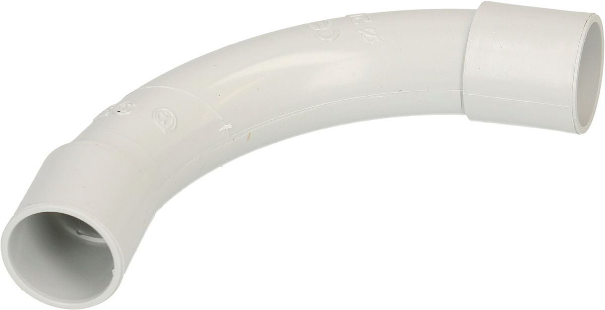 KIR-Steckbogen M25 90° grau