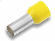 Cosse tubulaire à sertir isolée 6.0mm²/18mm jaune DIN 46228