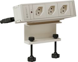 CUBO T Steckdoseneinheit weiss 3x Typ 13