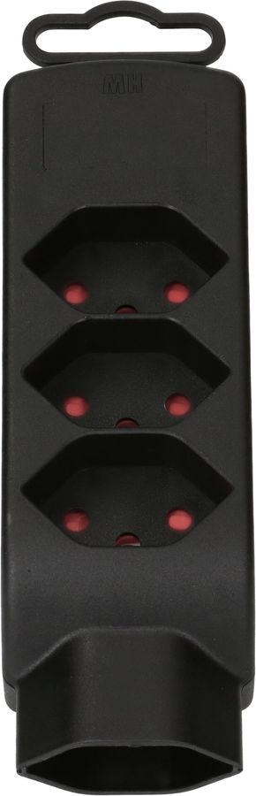 multi adaptateur Safety Line 4x type 13 3-pôles noir BS