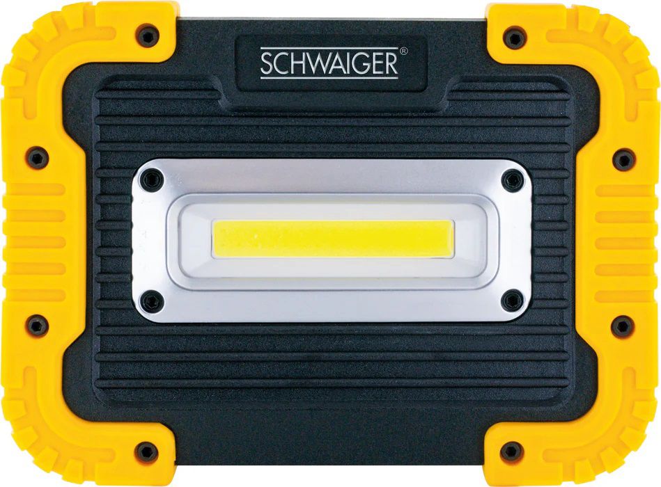 projecteur de travail rechargeable LED 20W noir/jaune