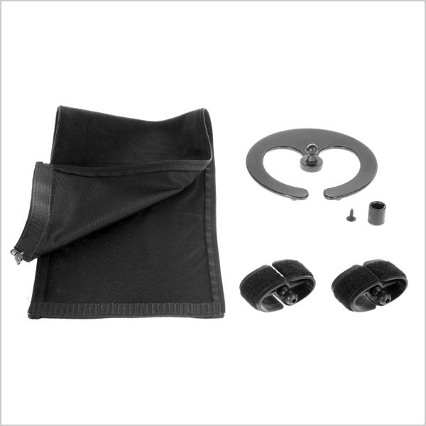 set di serpente del cavo Premium Tex 0.75m nero RAL9005