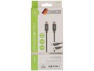 USB 3.1 Ladekabel USB-C auf USB-C 2m schwarz